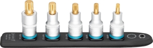 Douille tournevis 1/2" embout Torx® sur support magnétique - 5pcs