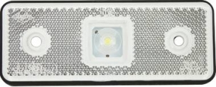 Feu de position LED 12/24V blanc - blister