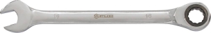 Clé mixte droite à cliquet de 16mm 72 dents - carte