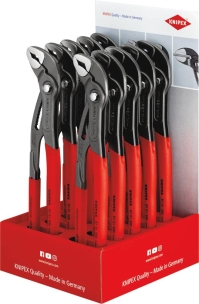 Pinces multiprises entrepassées Cobra® 300mm - présentoir de 10 pcs Pinces multiprises entrepassées Cobra® 300mm - présentoir de 10 pcs