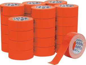 Ruban adhésif/toile américaine rouge 0,30x48mm 25m - lot de 30 pcs