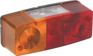 Feu arrière rectangle gauche 4 fonctions 2706 - blister