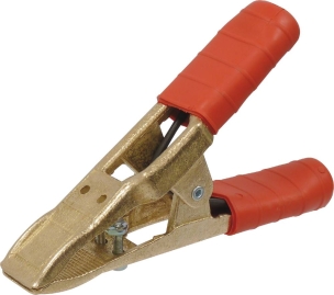 Pince laiton mors plat rouge 700A 178mm