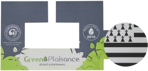 Stop rayon Green Plaisance Breizh 200x95mm