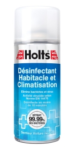 Désinfectant habitacle et climatisation senteur voiture neuve - lot de 8 aérosols de 150ml