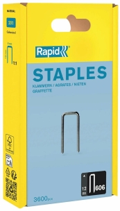 Agrafes galva 606/12mm - boîte de 3600 pcs