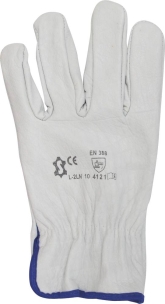 Gants de maîtrise tout cuir fleur de buffle T.9 - carte