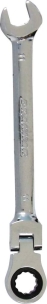 Clé mixte articulée à cliquet de 11mm - carte