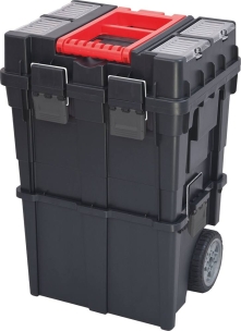 Servante de rangement mobile fermetures polyamide 450x350x710mm