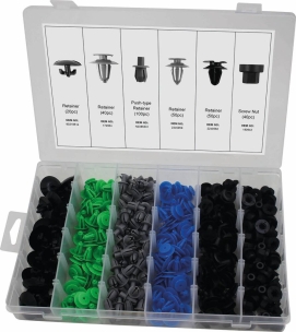 Clips de fixation en PVC - Opel - coffret de 300 pcs