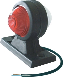 Feu de gabarit LED 12/24V rouge/blanc