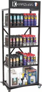 Implantation présentoir métallique Karzhañ WD 40 - 20/80