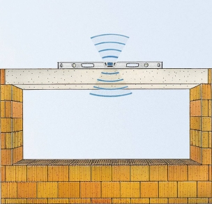 Niveau rectangulaire 250mm 2 bulles électronique