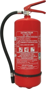 Lot extincteur 6 kg + coffre