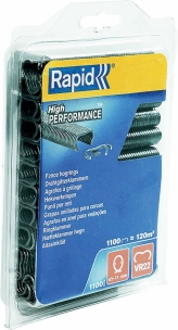 Agrafes grillage anthracites VR22 5-11mm - blister de 1100 pcs