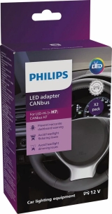 Adaptateur LED Canbus H7 12V - lot de 2 pcs