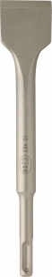 Burin plat SDS+ Larg 80mm long 200mm- Clip attache de 1 pièce