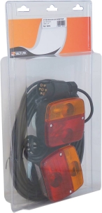 Kit de signalisation arrière 12V 12m magnétique - blister