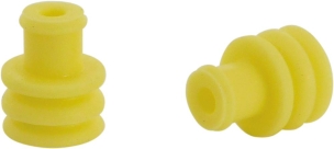 Passe câble 1,8 à 2,4mm² jaune pour connecteur étanche - lot de 100 pcs