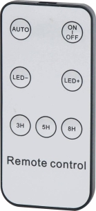 Projecteur LED solaire 2000 lumens 13,5W avec télécommande - Panneau déporté