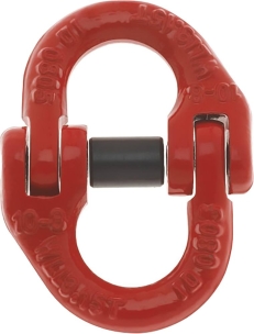 Maillon de jonction avec bague pour chaîne 10mm grade 80