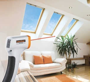 Thermomètre infrarouge -38 à 365°C