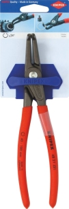 Pince coudée à 90° 215mm pour circlips intérieur 40/100mm - carte
