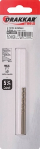 Foret à métaux HSS 5% cobalt 2,5mm - blister de 2 pcs