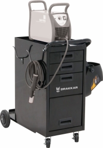 Servante mobile 3 tiroirs pour poste à souder