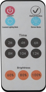 Lampadaire solaire LED 6000 lumens 40W avec détecteur et télécommande