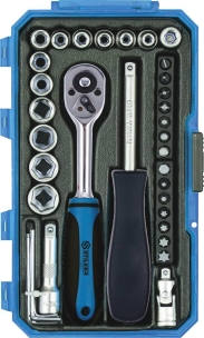 Coffret de douilles 1/4" - 35 pcs