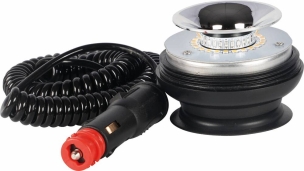 Mini-gyrophare LED flash 12/24V magnétique - présentoir de 12 pcs