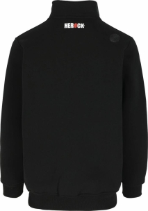 Sweat zippé noir taille L