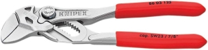 Pince clé gainée 125mm avec bouton poussoir - carte