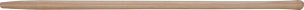 Manche de pelle droit 1,5m en bois