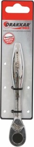Cliquet 1/4" 120 dents réversible - carte