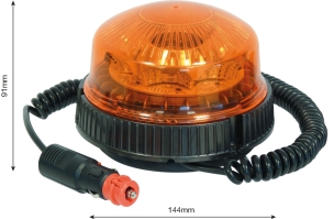 Gyrophare LED rotatif magnétique