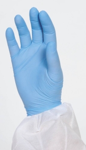 Gants jetables nitrile 240mm 0,06mm bleu T8 - boîte de 100 pcs