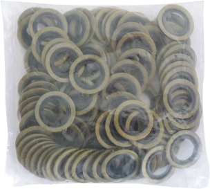 Joint de bouchon de vidange à lèvre caoutchouc 16,7x24x1,5mm - lot de 100 pcs