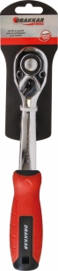Cliquet 1/2" 72 dents réversible avec bouton poussoir - carte