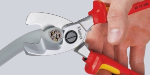 Coupe câble 200mm à double tranchant bi-matière isolée 1000V