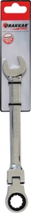 Clé mixte articulée à cliquet de 16mm - carte