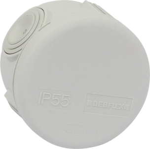 Boîte de dérivation étanche ronde 70mm - lot de 10 pcs