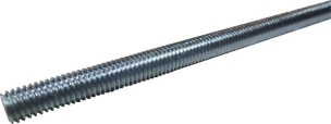 Tige filetée en 1000mm class 4,6 zingué blanc M14 - lot 10 pcs