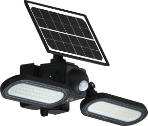 Projecteur LED solaire 1400 lumens 15W avec détecteur - Satellite