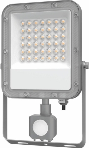 Projecteur LED extra plat 230V 30W avec détecteur radar