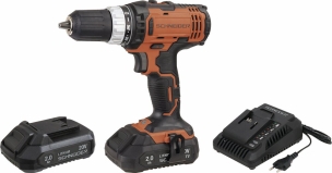 Perceuse visseuse 20V 35Nm/2 batteries Li-ion 2Ah