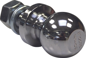 Boule d'attelage droite 3,5T M22 boule de 50mm