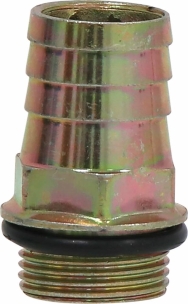 Raccord laiton mâle 3/4" cannelé 25mm