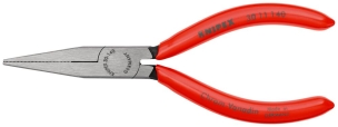 Pince à becs longs avec becs plats - 140mm - Gainage PVC - Très robuste